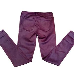 Altar’d State Skinny Stretch Wine Jeans Size 26/3